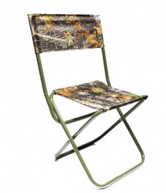 Стул складной со спинкой средний 350х470х810 мм, Следопыт