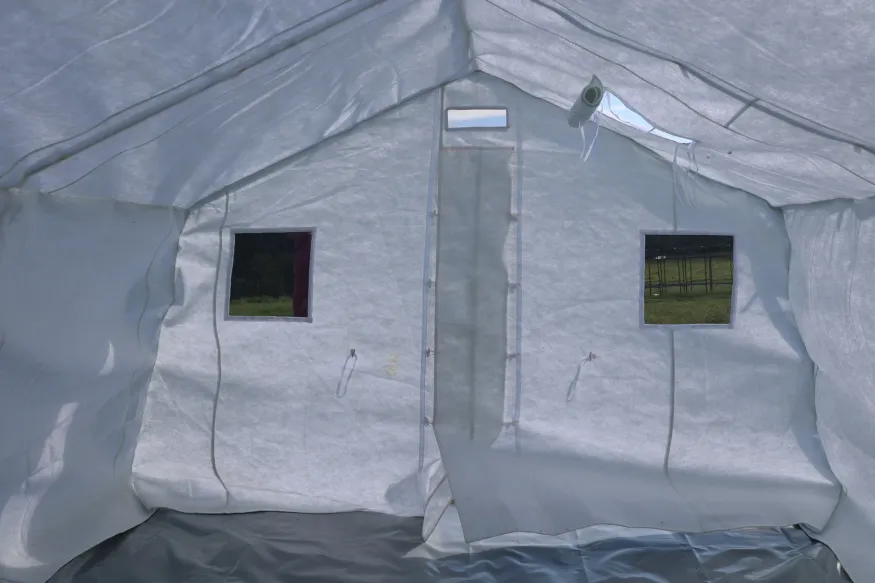 Палатка каркасная М-10 (ПБ) брезент с СКПВ пропиткой