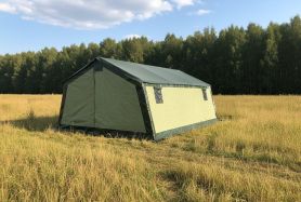 Палатка каркасная М-20 (ПБ) брезент с СКПВ пропиткой