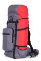 Рюкзак туристический Оптимал 2 серо-красный, 120 л, ТАЙФ