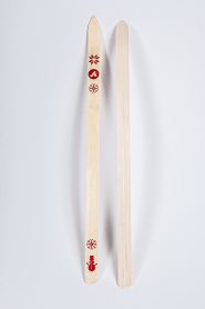 Лыжи Малыш, прогулочные детские 120 см, дерево