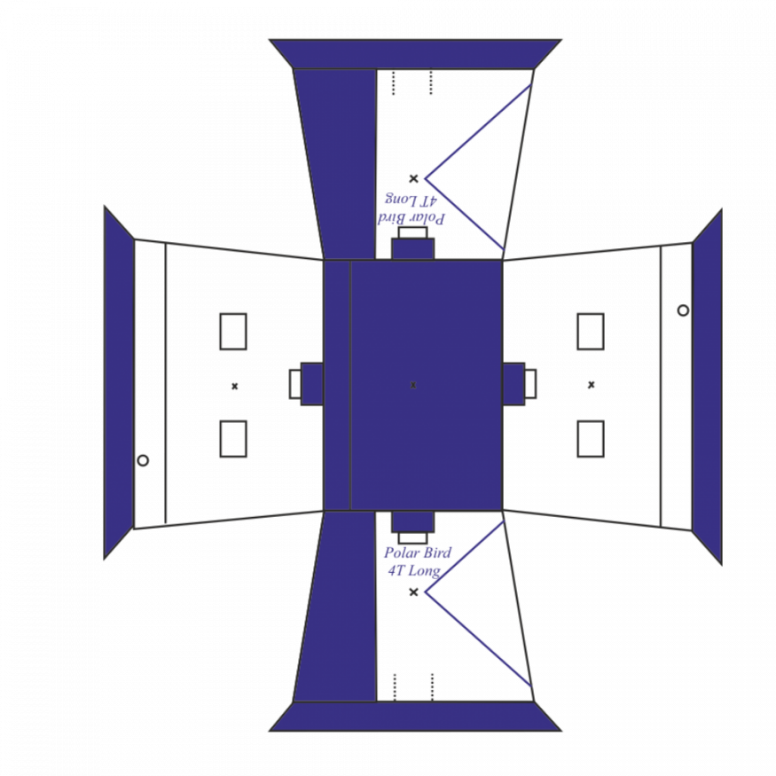Палатка &amp;quot;Polar Bird 4Т long Компакт&amp;quot;