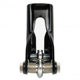 Зажим для двойной веревки, Вертикаль