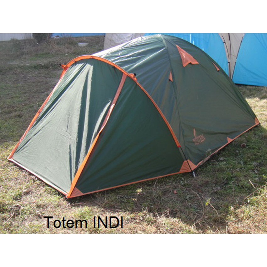 Палатка Totem Indi 2-местная v2, зеленый