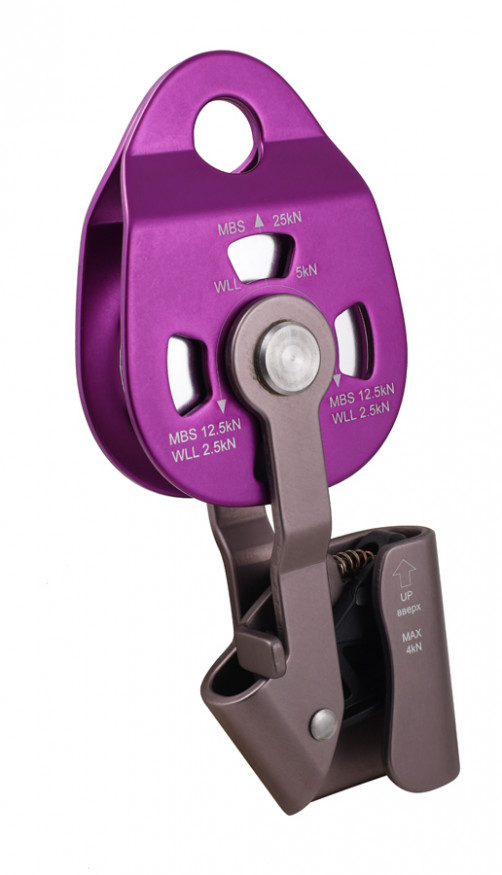 Блок-ролик Венто с зажимом Holder дюраль с подшипником