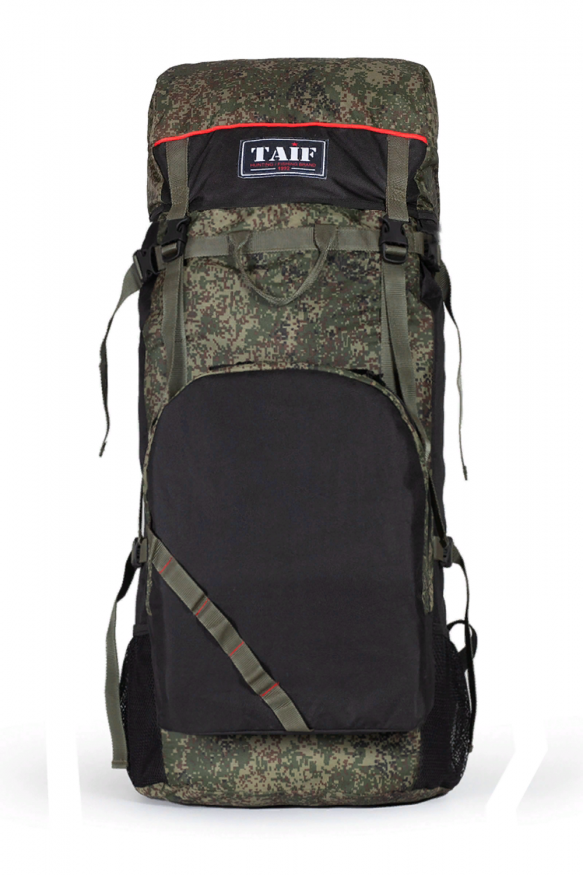 Рюкзак туристический Турист Лайт 4, ПВХ 600, цифра/черный, 100 л, ТАЙФ